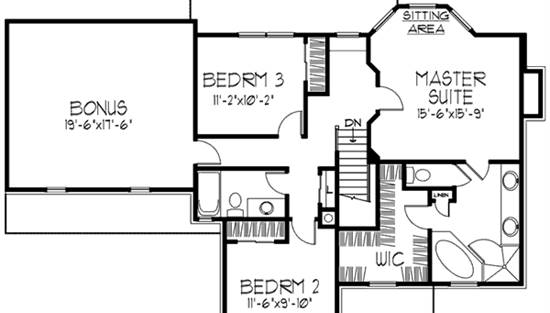 Upper Floor Plan